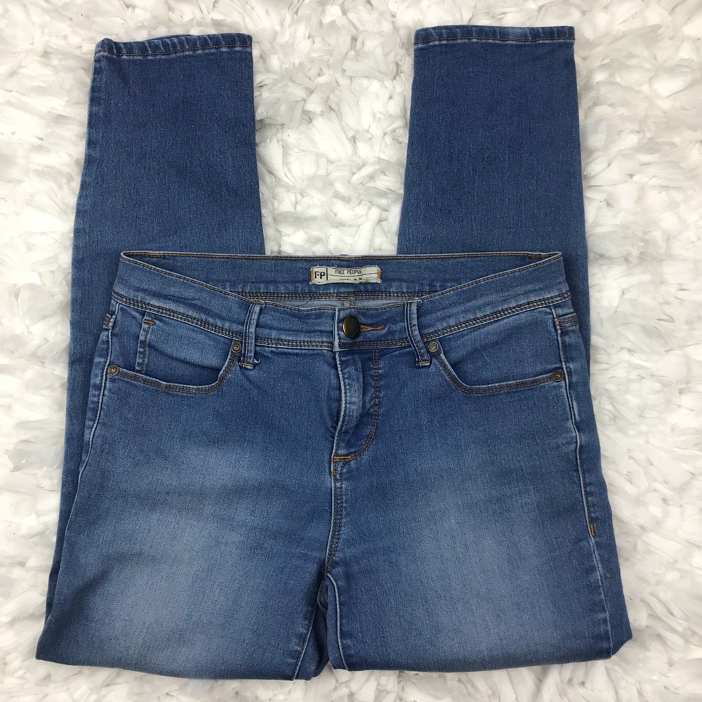 Free People Cropped Jeans